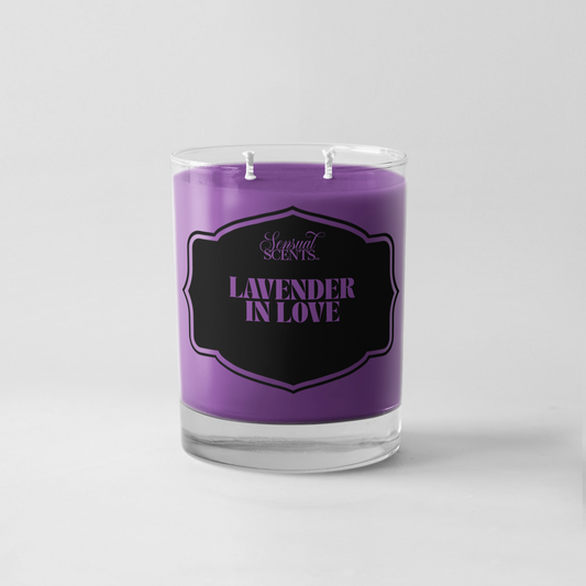 Lavender In Love Candle